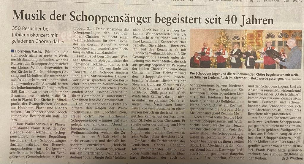 Weihnachtskonzert_Schoppensänger_in_Flacht_2023